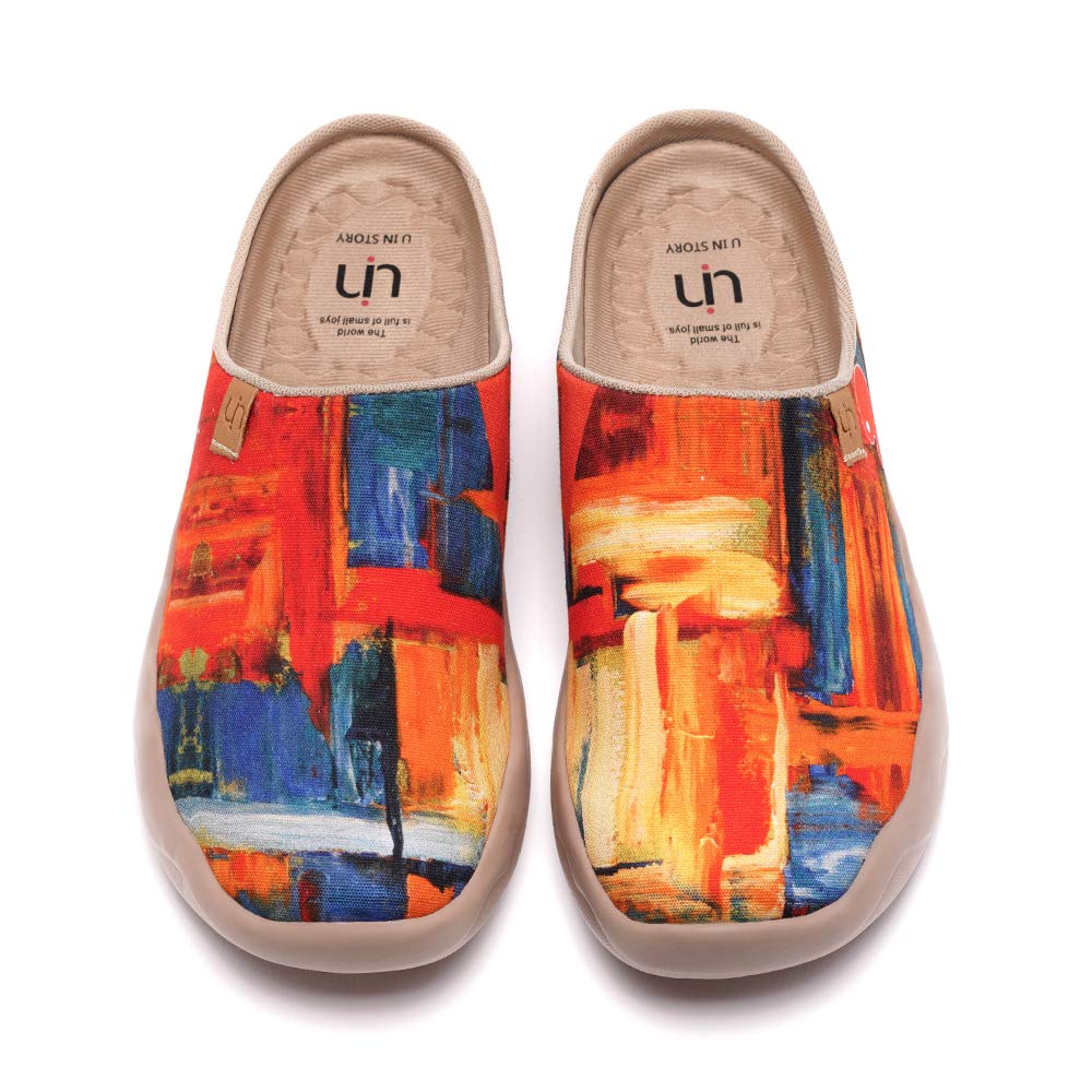 新品　UIN] 超軽量 メンズアートシューズスリッパ26.5センチ Amazon | [UIN] 超軽量 アートシューズ スリッパ レディース