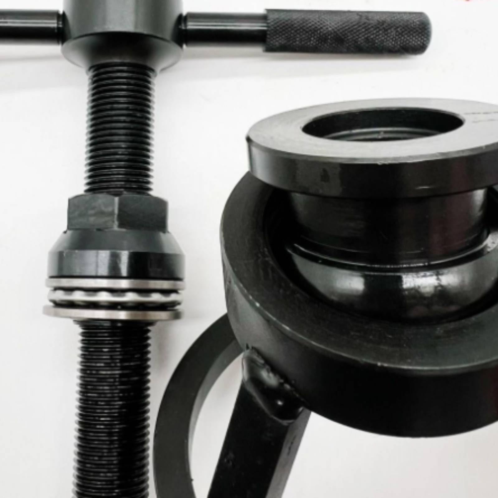 Estrattore Sede Valvola per Testata Telaio Circolare E Teste Intercambiabili per Diversi Motori Adatto per Uso Professionale E Riparazione Motori Interni