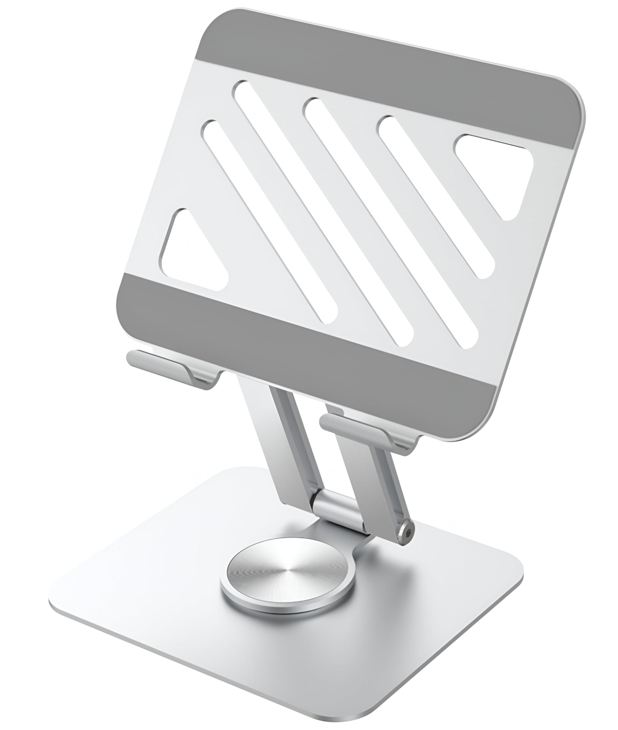 ProElite Aluminium Swivel Tablet Stand for Upto 13 inch with 360 Rotating Base, Foldable Adjustable Holder Compatible with iPad Pro 11,12.9, Air 13, Pro 13, Lenovo Tab, Galaxy Tab Ultra etc (B0D4HJTD4D) Amazon Price History, Amazon Price Tracker