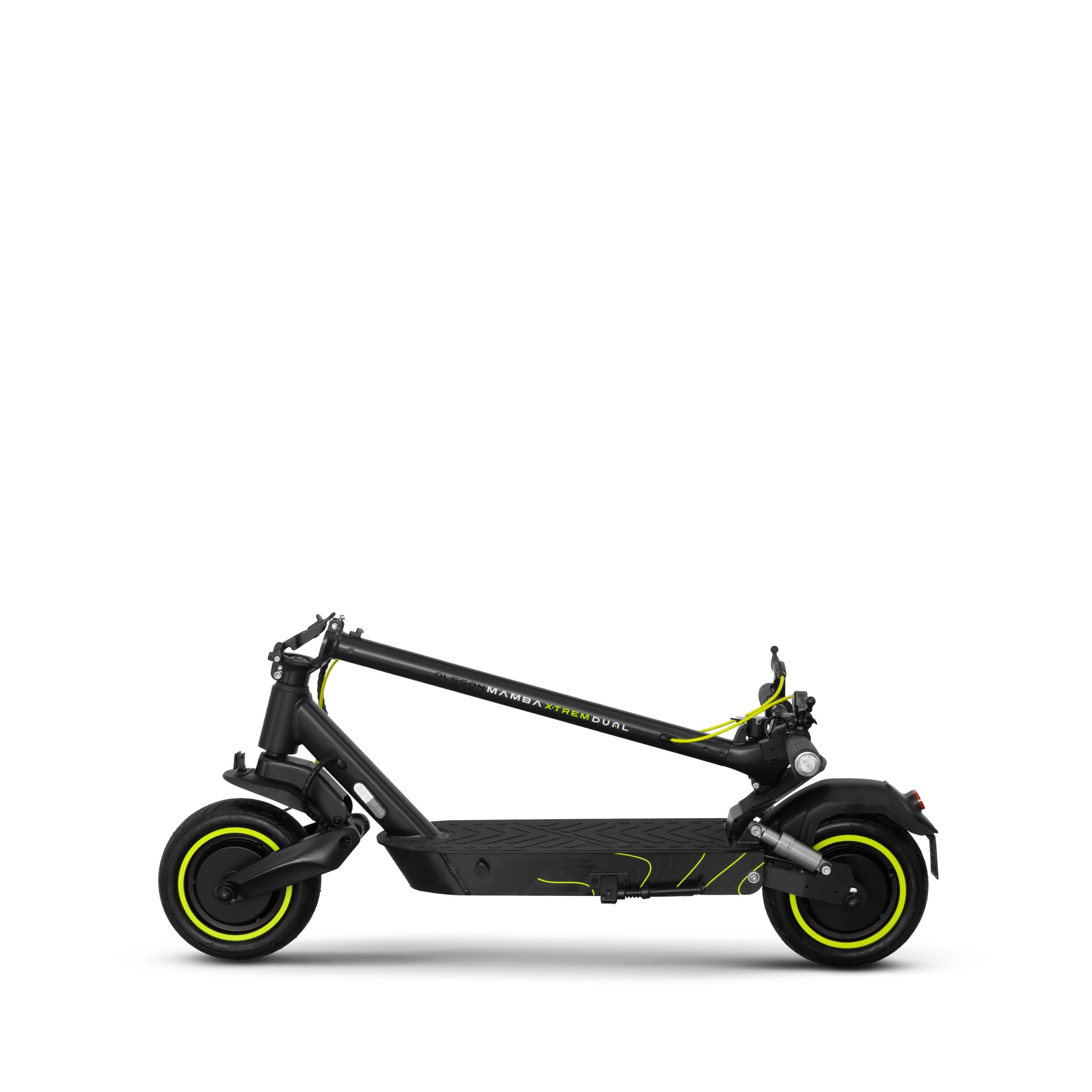 OLSSON Mamba Patinete eléctrico Adultos Homologado DGT, 1 o 2 Motores de 1000W (2000W), 50 km autonomía, batería 15000 mAh 48V, Ruedas 10" tubeless, Plegable, bloqueable