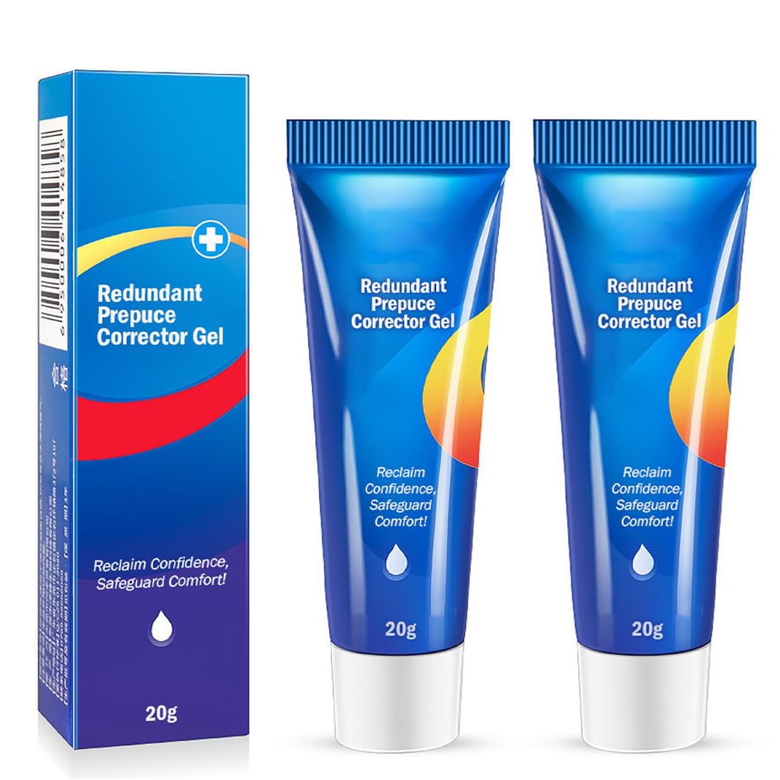 2 pièces Pommade Phimosis pour Homme,Creme Phimosis,Gels Correcteurs de Phimosis,Ingrédients Naturels,Gel de Correction du Phimosis du Prépuce,Soulagement Rapide