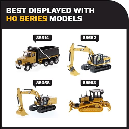 Miniatura 7 de Diecast Masters 1/87 CAT D5 Bulldozer w/tren de rodaje de grado fino y hoja plegable 85953