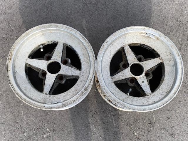 WORK EQUIP 14インチアルミ PCD114．3 4穴 4本セット 希少