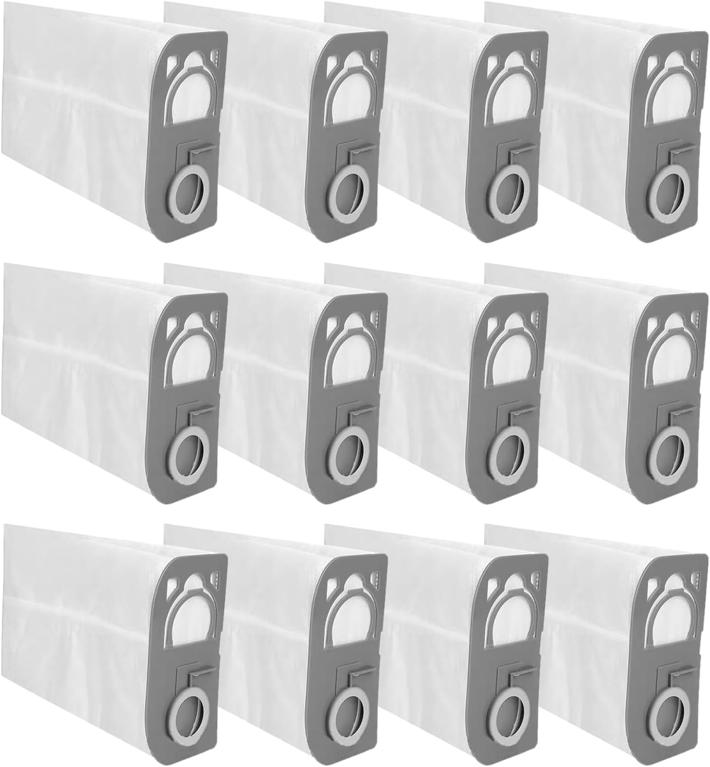 12Pack R25 HEPA Vacuum Cleaner Bags Dust Bag Replacement Compatible with Riccar R25 Series R25S, R25D, R25P Upright Vacuum Cleaner, Replace Part R25HC-6