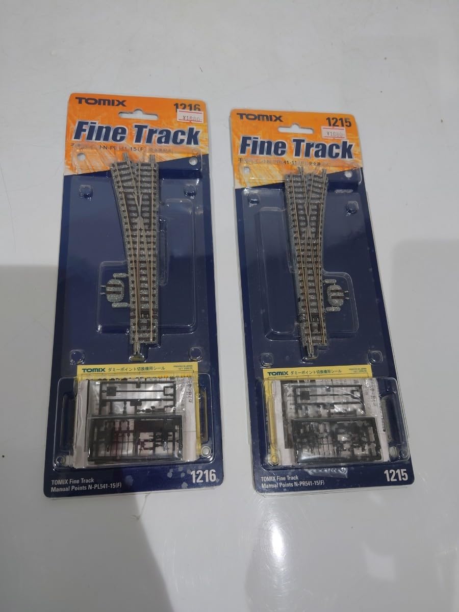 TOMIX Fine Track ポイント7箱 Amazon.co.jp: TOMIX 1215 1216 トミックス NPR54115 NPL54115 レール