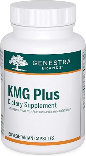 Genestra Brands KMG Plus | Fórmula de magnesio, potasio y vitamina B6 | 60 cápsulas