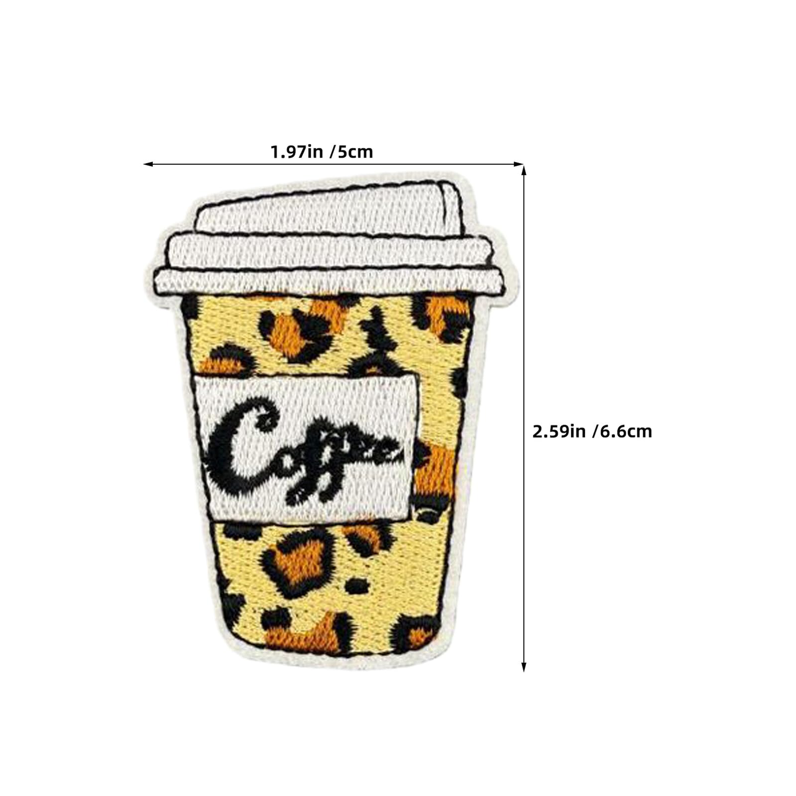 PLAFOPE 28piezas Parches de Decorativos de Leopardo Retro Bordados Estampado Animal para Ropa Jeans Chaquetas y Mochilas