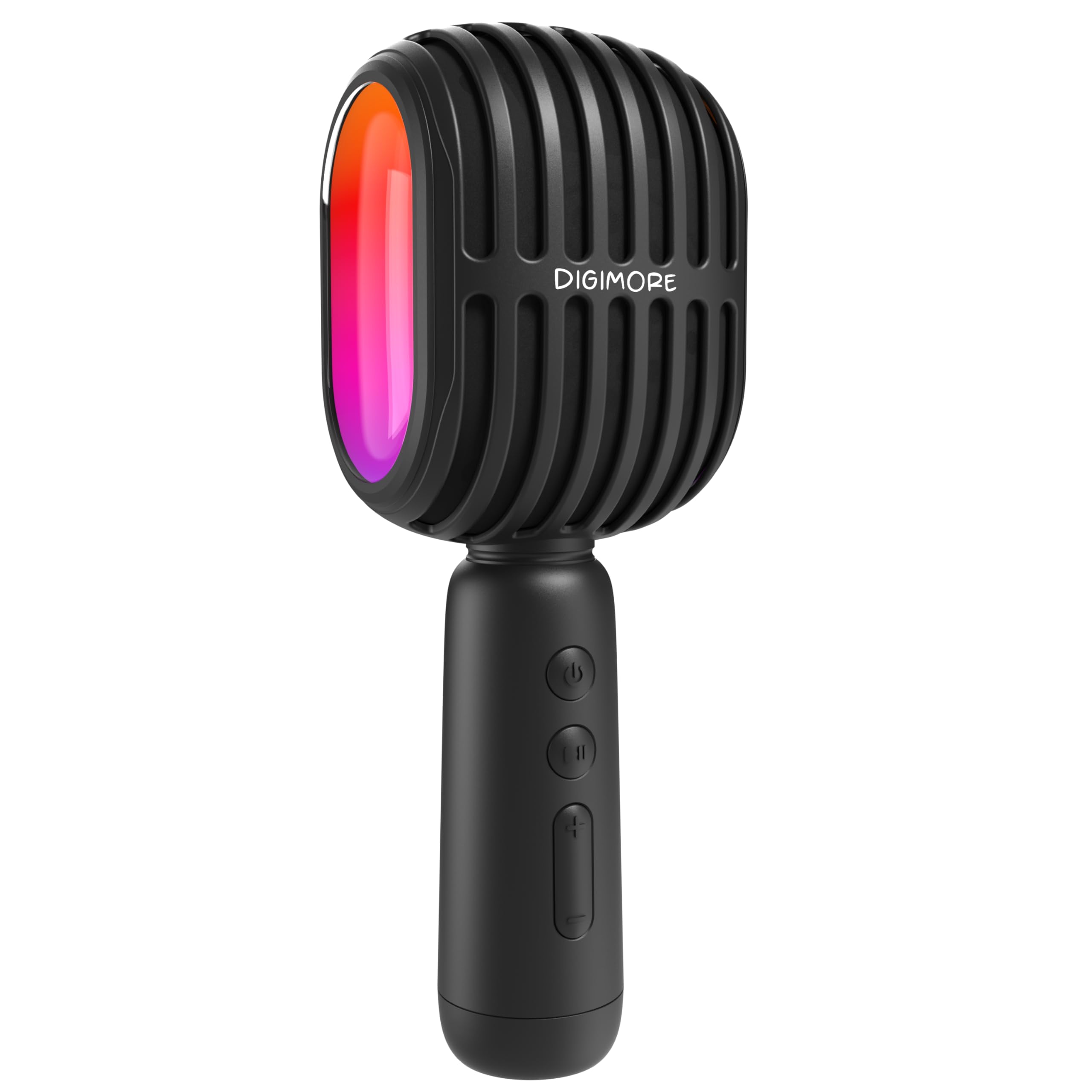 DIGIMORE Wireless Bluetooth Karaoke Microphone with 10W Speaker | Portable Handheld Mic | RGB Lights | Bluetooth 5.3 | Recording Support | Type-C Charge | Ideal for Singing, Parties & Kids (D-1300)-picture-31