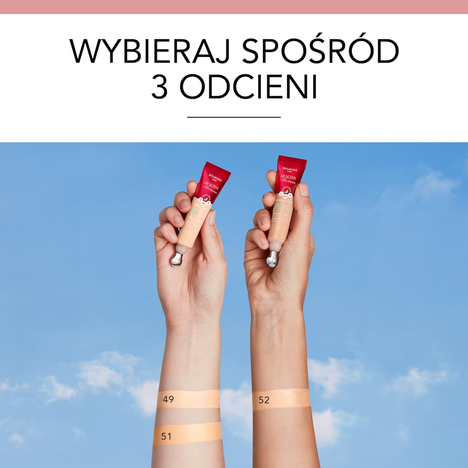 Bourjois Healthy Mix Serum Korektor w płynie Light Vanilla 51W 11 ml
