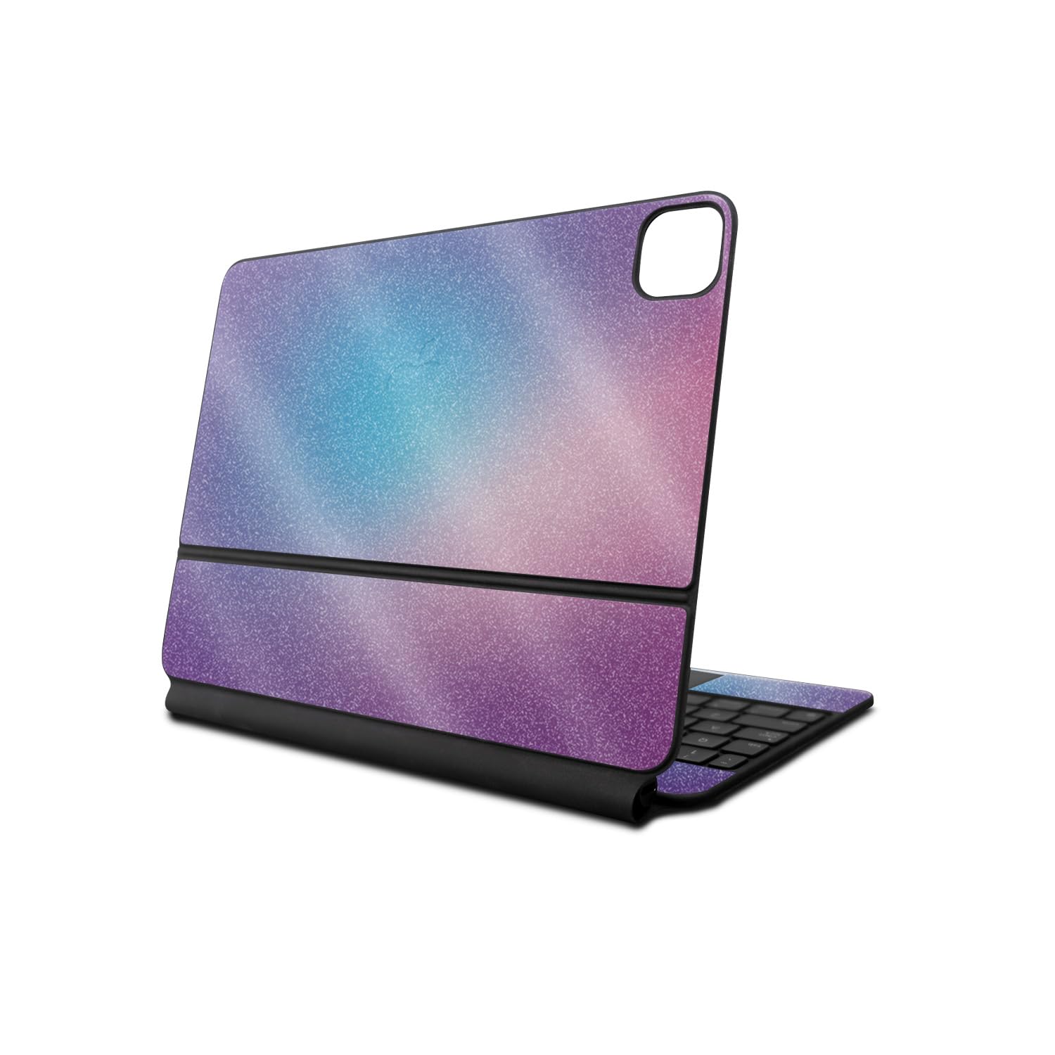 Glossy Glitter Skin Compatible with Apple Magic Keyboard for iPad Pro 13‑inch (M4) 2024 - Royal Haze - Premium 3M Vinyl Protective Wrap Decal Cover - Easy to Apply | Crafted in The USA by MightySkins
