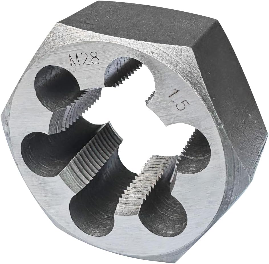 M28 x 1 .5 Hex Die Rethreading Die Thread Die Carton Steel For Right Hand