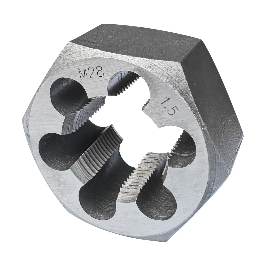 Yamesh M28 x 1 .5 Hex Die Rethreading Die Thread Die Carton Steel For Right Hand