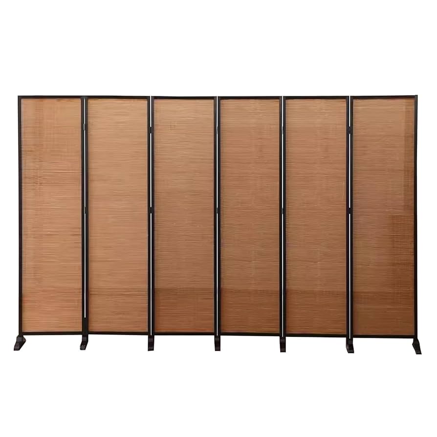 Amazon.com: 6 6.6 Ft Extra Tall & Wide Room Divider, Bamboo