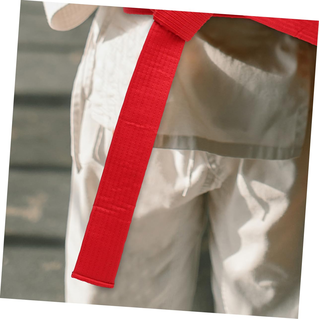 TOVINANNA Martial Arts Taekwondo Belt White Karate Belt Cotton Waist Band Comfortable Fit