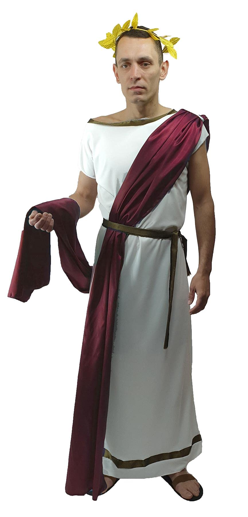 Buy Mens Greek God Roman Senator Grecian Mythology Toga Robes