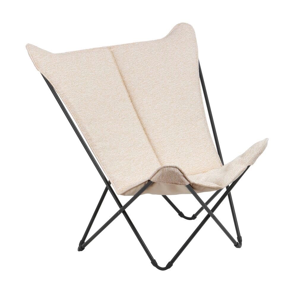 Lafuma - Fauteuil Papillon matelassé Grande Largeur