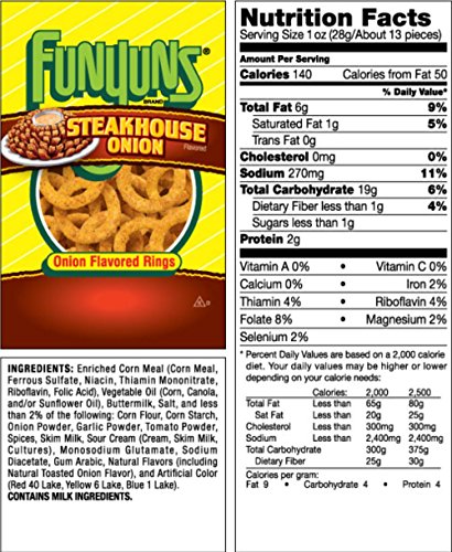 Funyuns Steak House Onion Flavored Rings, 6 Ounce - Thumbnail 2