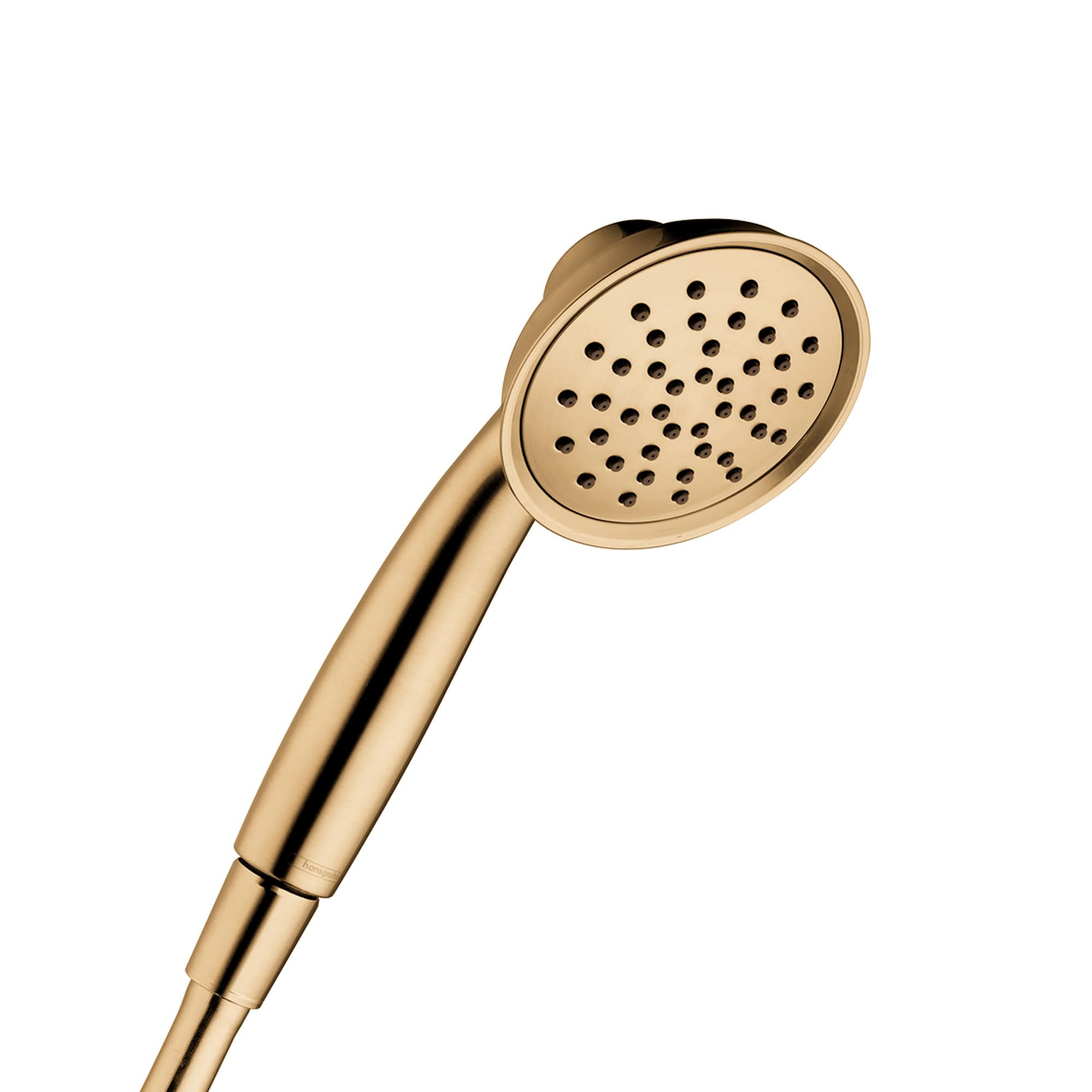 Pommeau de douche 10,2 cm hansgrohe Joleena 04782140 bronze brossé jet pluie