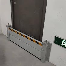 Heavy Duty Flood Barrier Shield Reusable Flood Barrier Kit Anti-flood Wall/Flood Control Barrier Shield, Aluminum Detachable Unit Water Stopper Panel For Garage/ Front Foor/ Gate/ BasementColorH 1-3