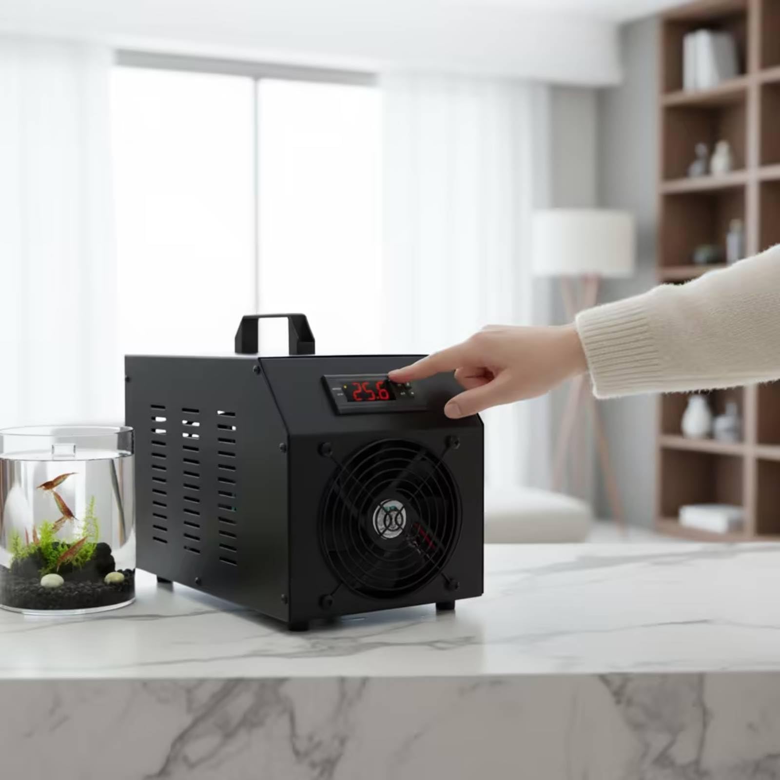 predolo Regolatore di Temperatura con Schermo Display a Liquidi Digitale Centralina a Risparmio Energetico Dispositivo per Installatori
