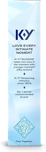 Miniatura 10 de Lubricante de silicona K-Y True Feel 45 onzas líquidas lubricante personal para parejas adultas hombres mujeres potenciador del placer masaje