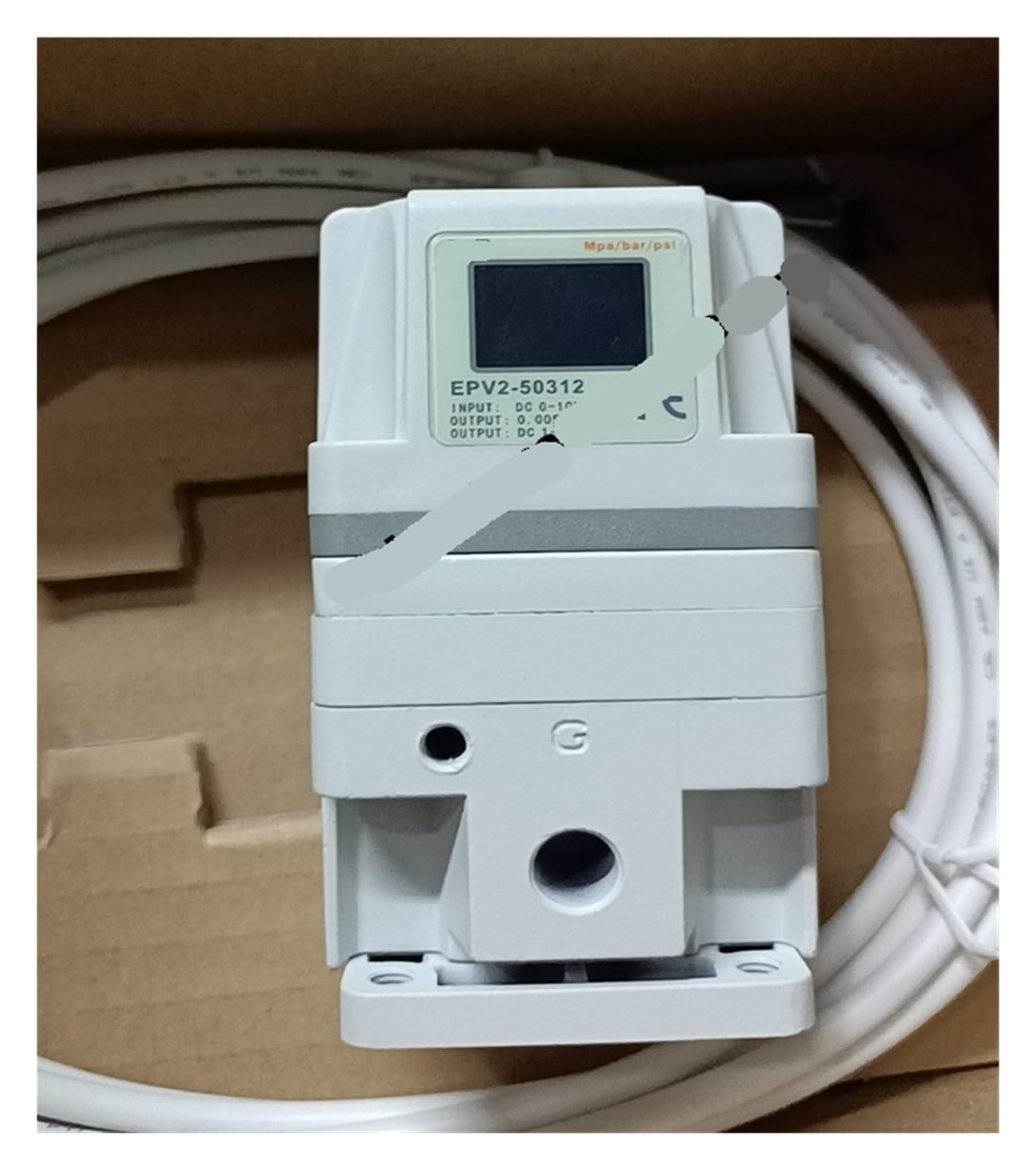 Électrovanne proportionnelle RS485 EPV2-10MD2L pour régulation de pression 0-0.1MPA