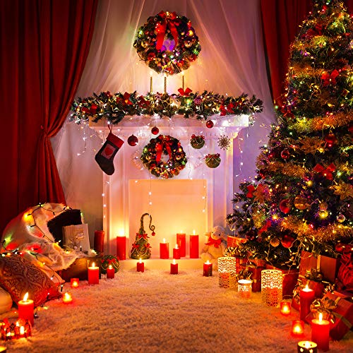 Sntieecr 4 Pack (12 & 18 Inch) Large Metal Floral Hoop Wreath Macrame Gold Hoop Rings For Making Home Decoration, Wedding Wreath Decor, Dream Catcher And Macrame Wall Hanging Crafts #TOP5