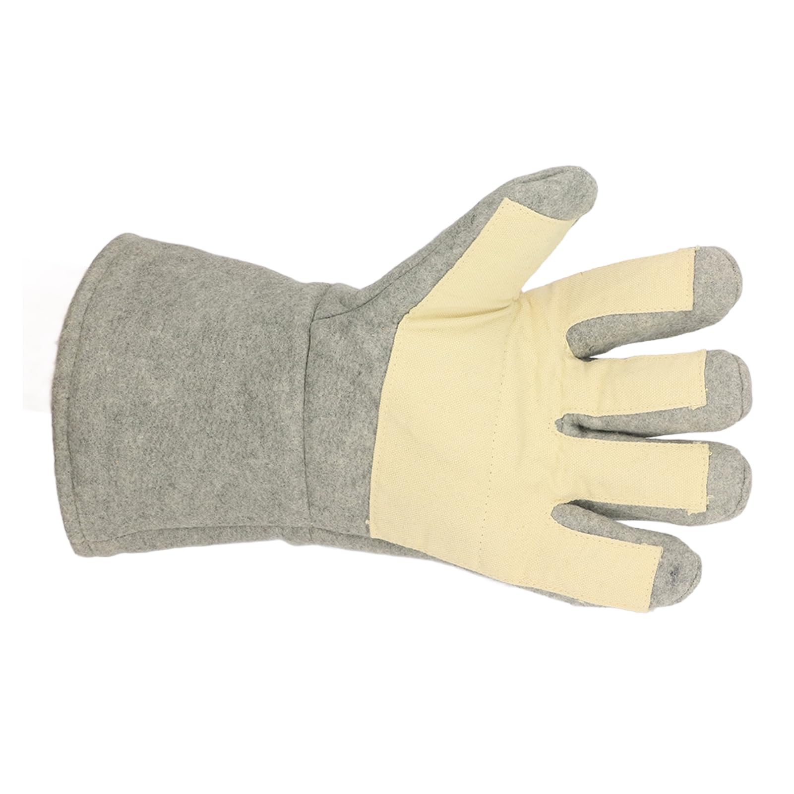 Guanti resistenti al calore di grado professionale 500 ℃ guanti lavoro durevoli resistenti al calore per la saltura del forno barbecue realizzato con un feltro intrecciato