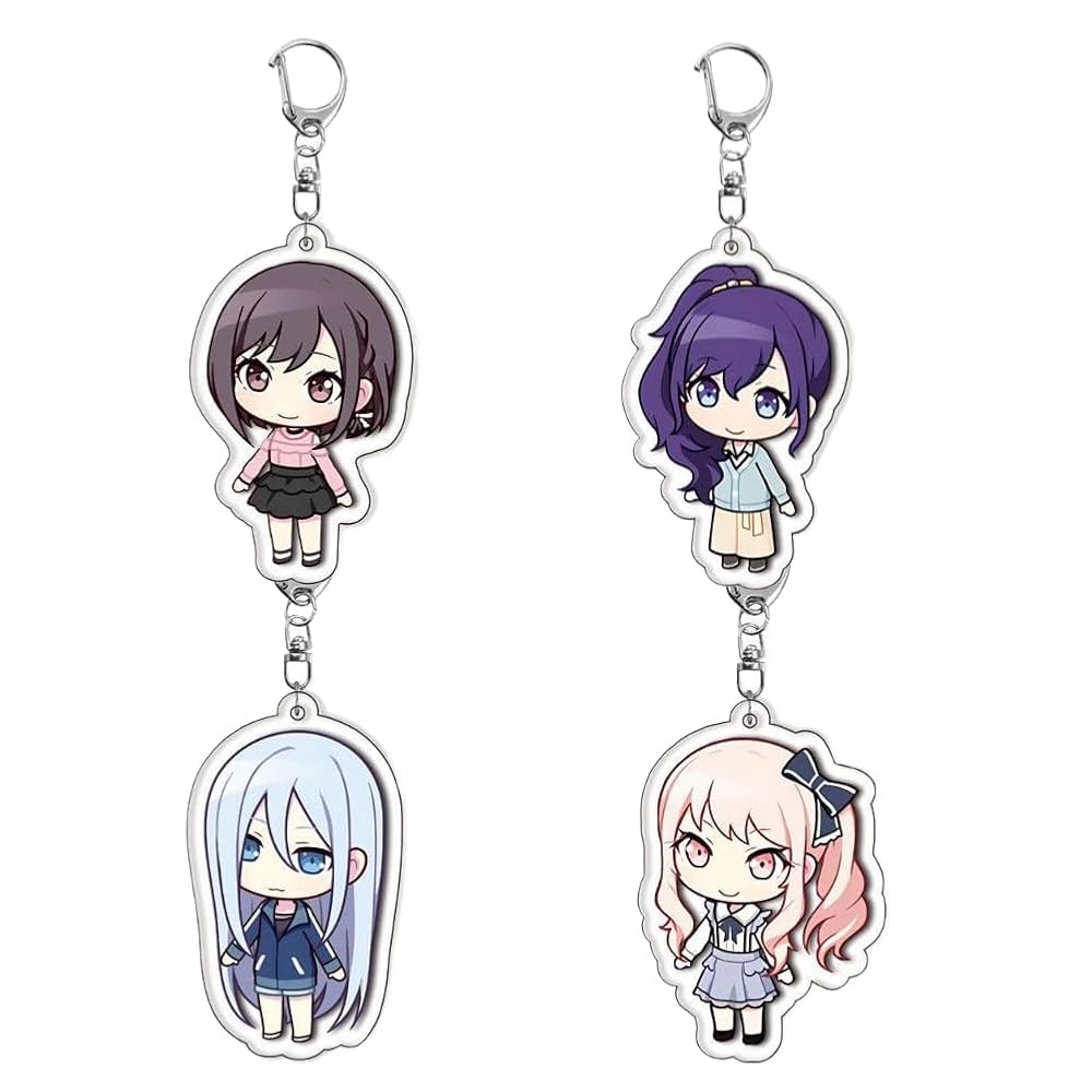 Amazon.co.jp: [すばらしい] プロセカ キーホルダー 4点セット