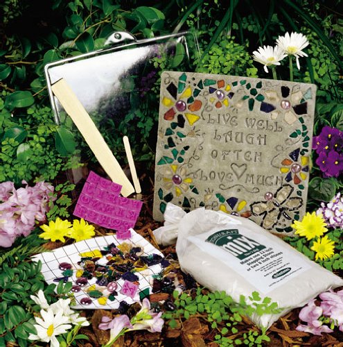 Milestones Decorative Inspiration Stepping Stone Kit for Flower Beds, Gardens, and Walkways - 901-11279 (268639)