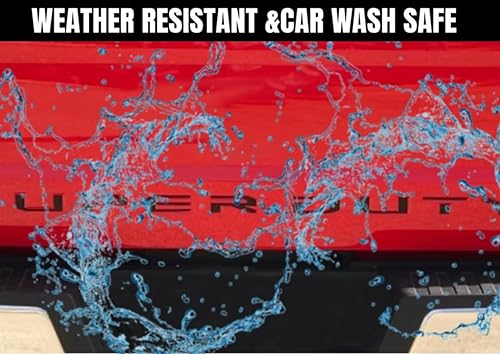 Miniatura 3 de Letras de inserción 3D para portón trasero, emblemas traseros, insertos de plástico ABS con respaldo adhesivo 3M de repuesto para accesorios 2017