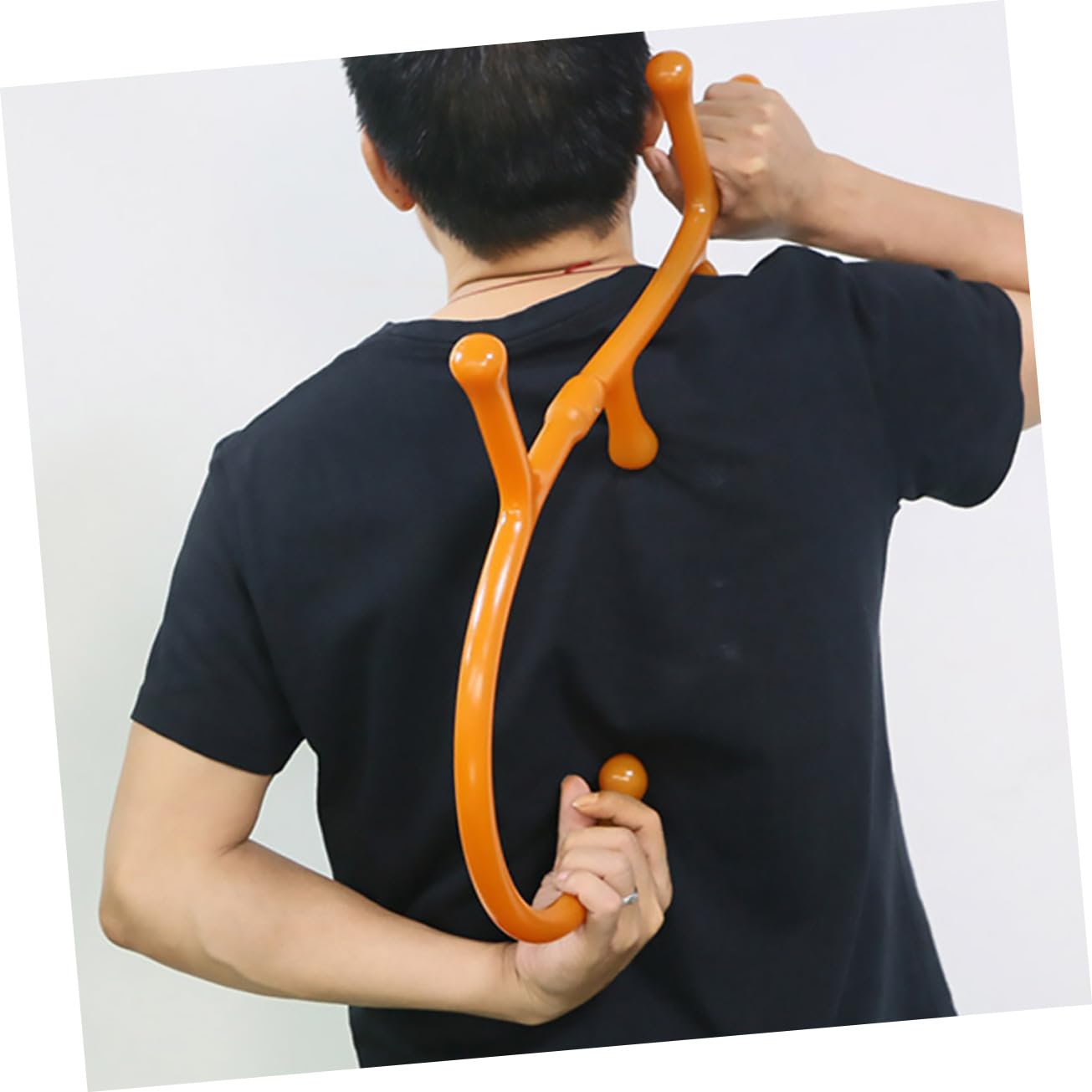 GANAZONO Masajeador de Acupresión para Espalda y Piernas, Ligero y Aliviador, Material Pp Resistente para Uso en Cuello y Cuerpo