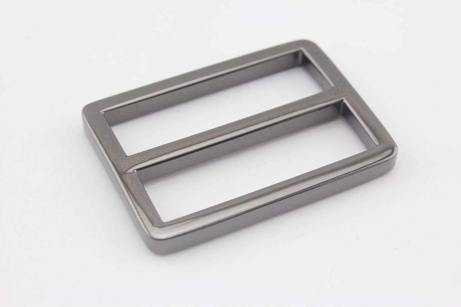 Adjuster Sliders 1 1/4" / 32mm zinc alloying for buckle straps bags belt purse hardware making,bag replacement Gunmetal U13