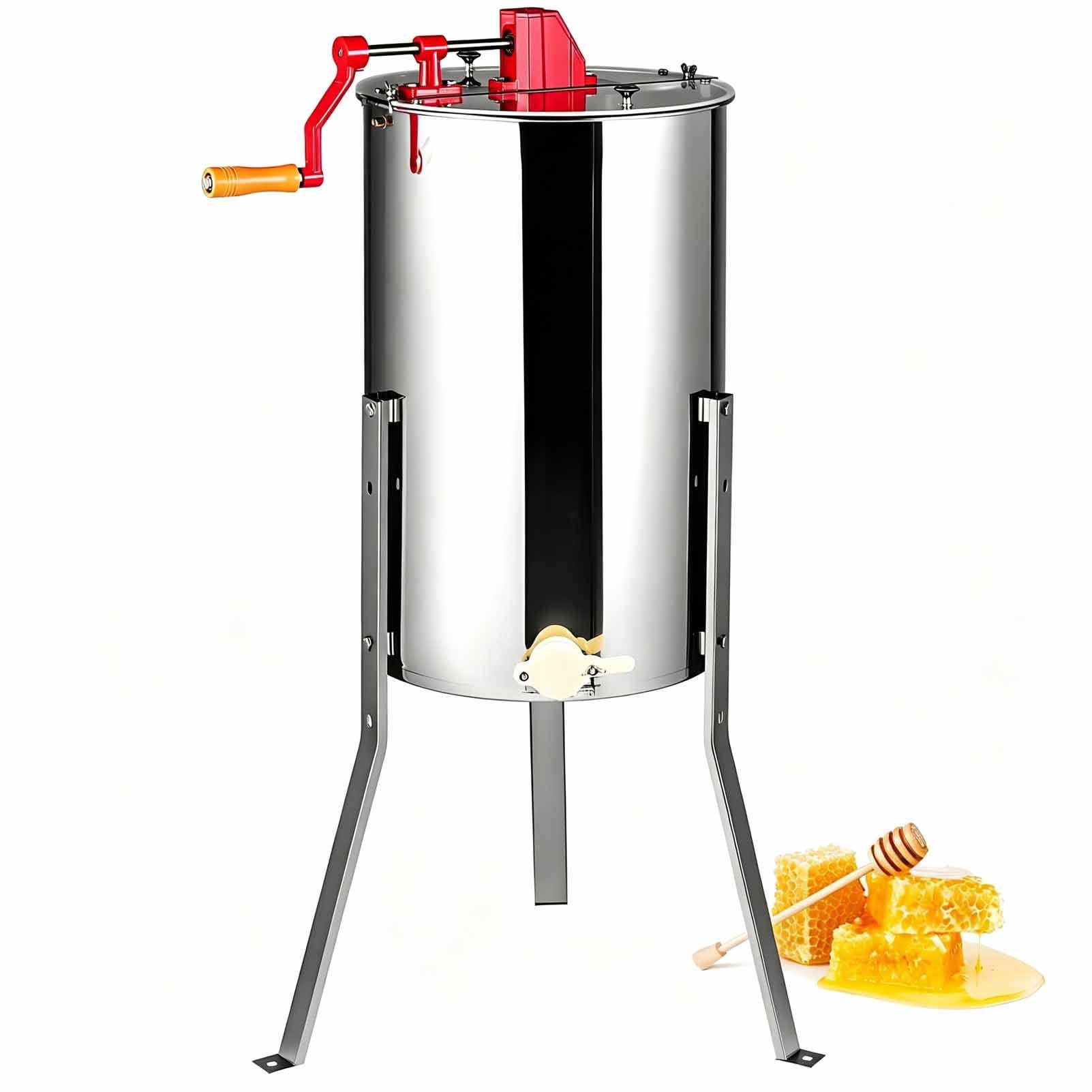 Ręczna miodarka ze stali nierdzewnej, 3-ramowa wirówka do miodu Manual-3Frame