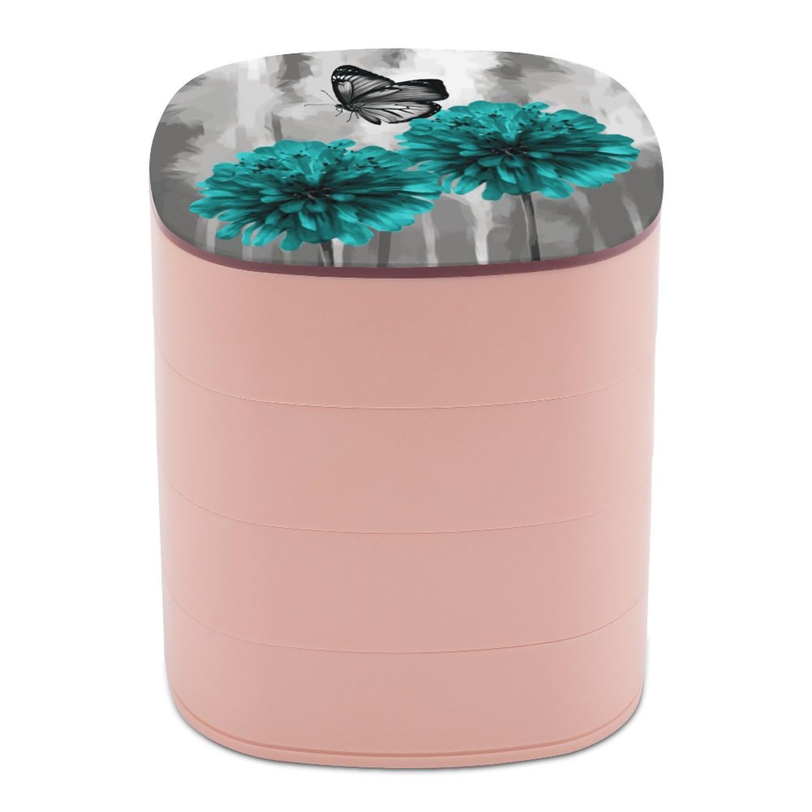 Organiseur de bijoux motif fleurs cadeau idéal pour ranger ses colliers