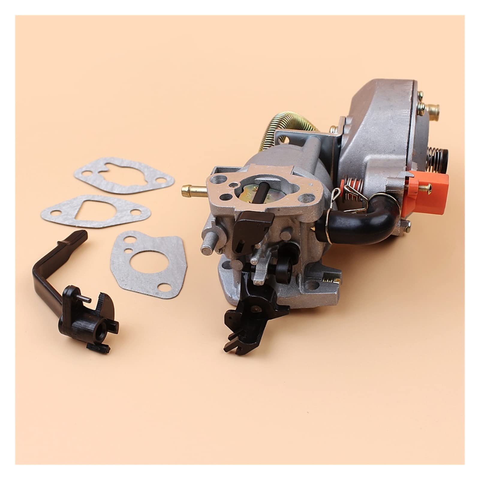 Carburadores Conversión Combustible Dual para Carburador, Generador para GX160 GX200 168F 170F 2KW 3KW para GLP para Gasolina CNG Carburador Combustible Dual Conjunto Carburador
