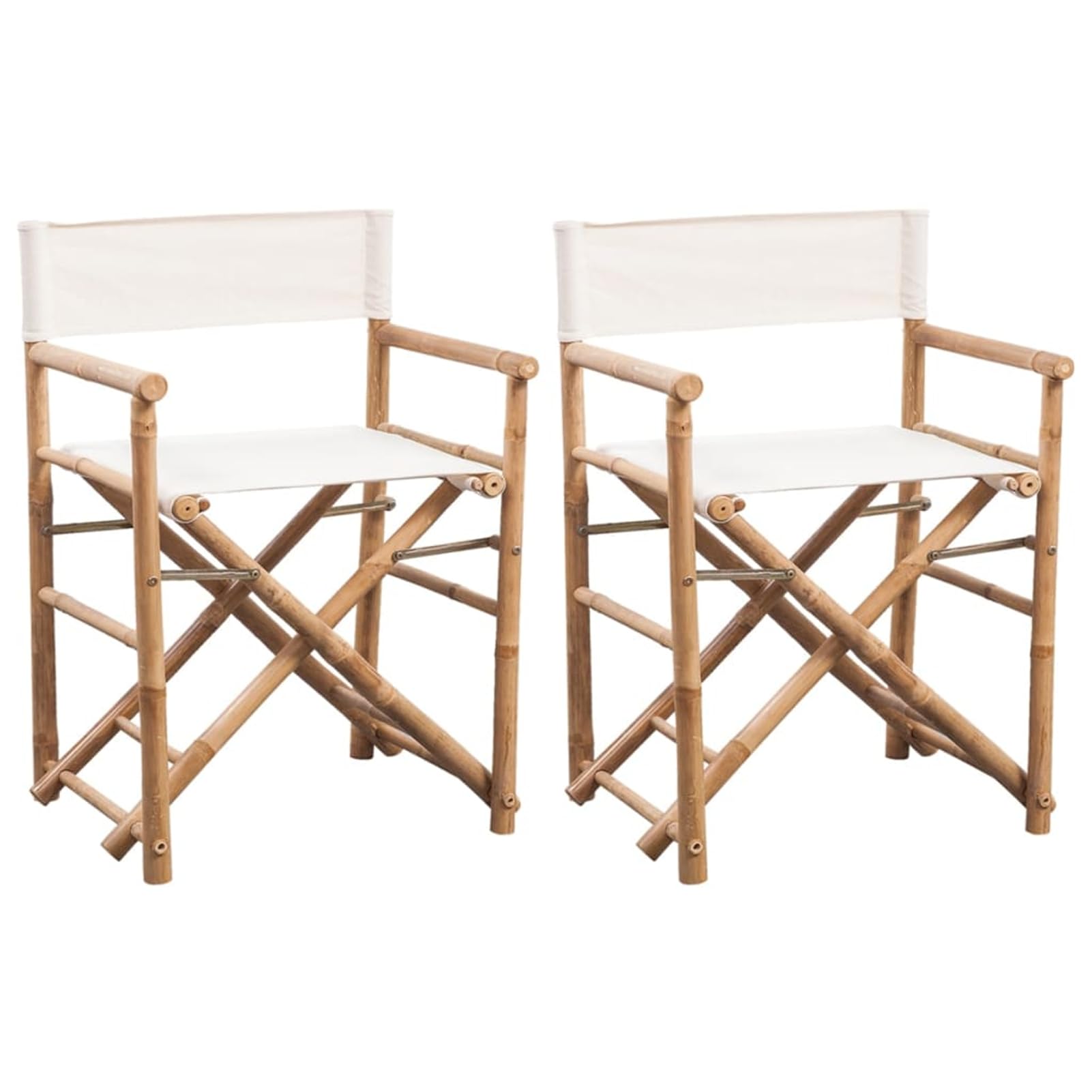 Chaise de Jardin Pliante en Bambou Idéale Pour Terrasse et Patio