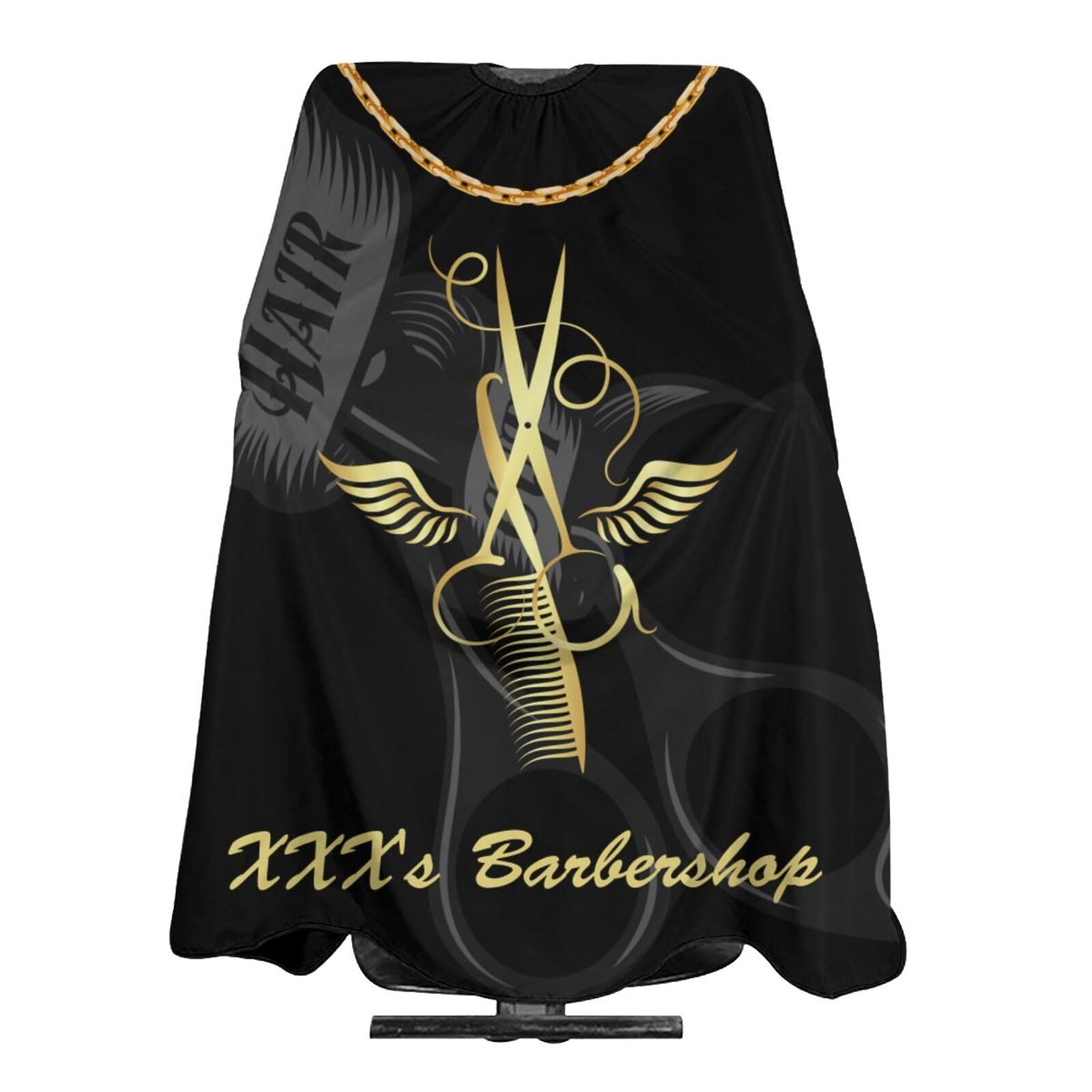 Custom Barber Cape, Personalized Haircut Salon Cape for Men