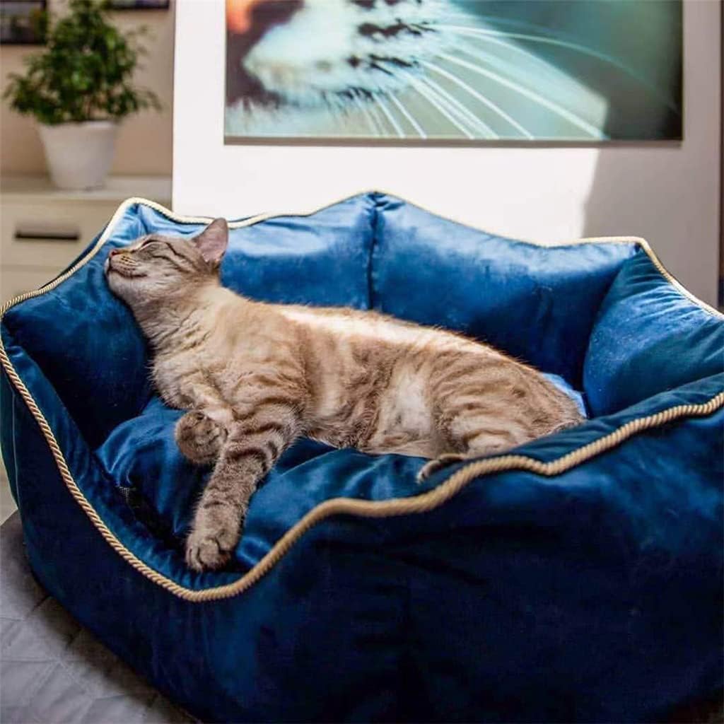Winter Cats Pet Bed Warm Comfortable Dog Soft Puppy Small Litter Sofa Supplies image 3