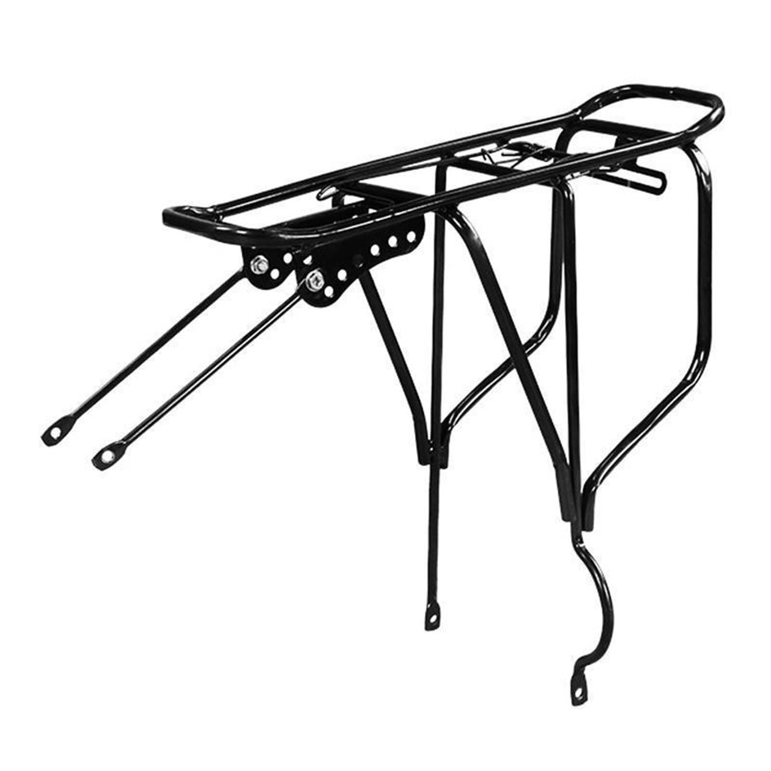 YAZVNTO Bicycle Rear Cargo Rack for Cube Touring 2019–2026 Iron Adjustable Rear Luggage Carrier Pannier Bag Holder Commuter Cycling Rack Accessories,B size