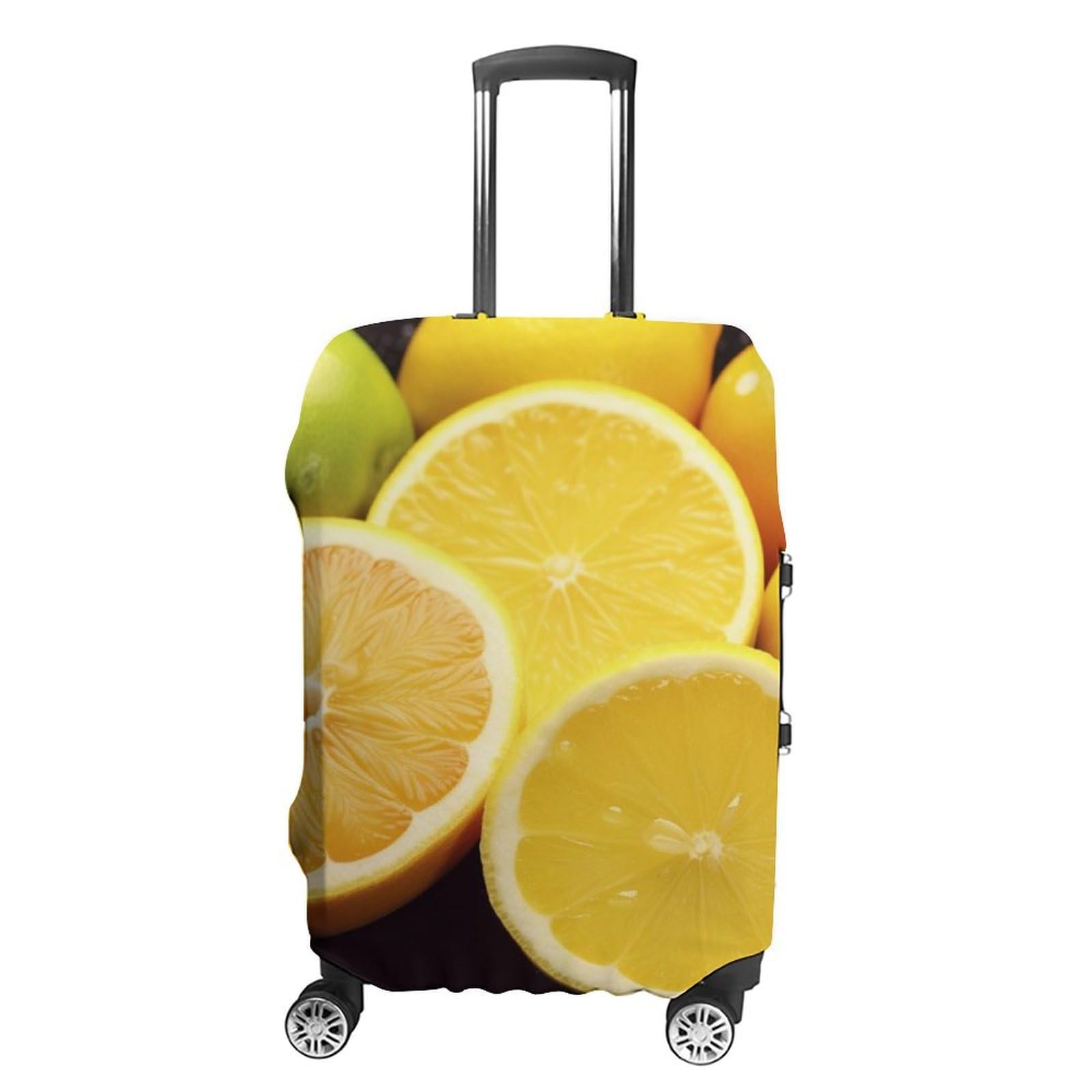 Housse de bagage blanche lavable pour protéger les valises de 48 à 81 cm - 8