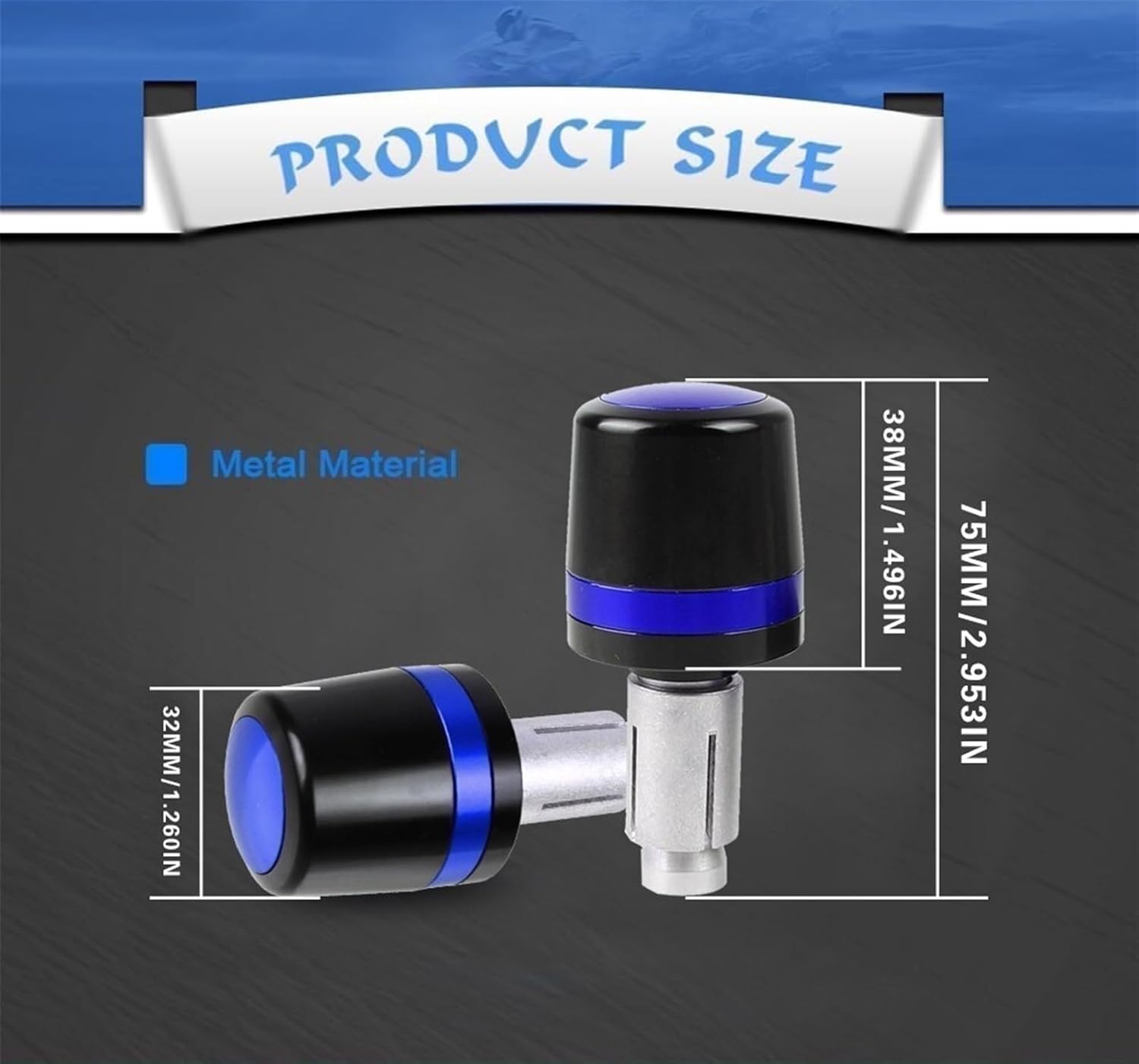 ヤマハ XZ750SE XZ 750 SE 1981 1982 1983 CNC ハンドルバーグリップスライダーキャッププラグアルミ