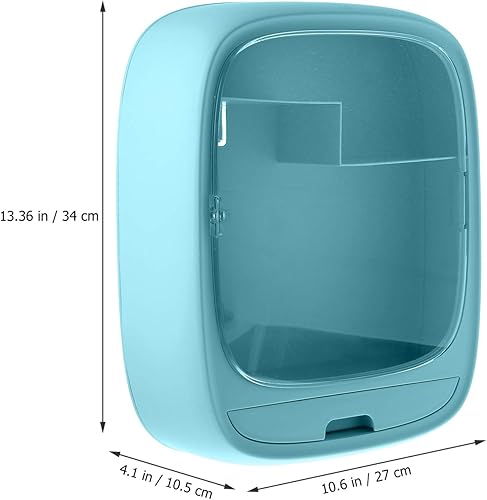 Miniatura 3 de DOITOOL Organizador de maquillaje montado en la pared de almacenamiento de baño - montado en estante colgante