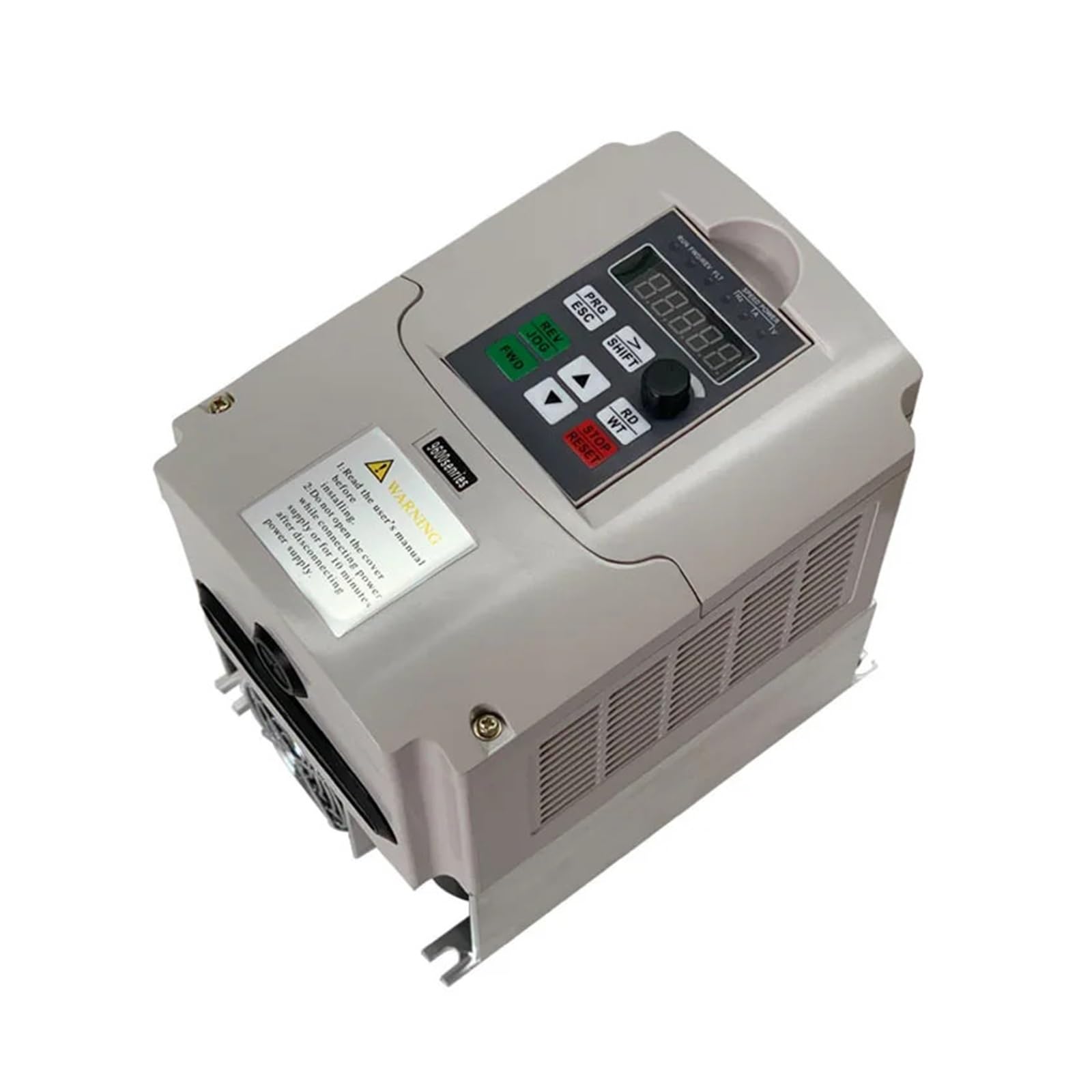 inverter di frequenza WK310 Inverter 2.2KW 1P-220V ingresso e uscita Reale 3P-380V uscita ingresso elettrico domestico e uscita trifase 380V VFD(Color:4KW 220V to 380V)