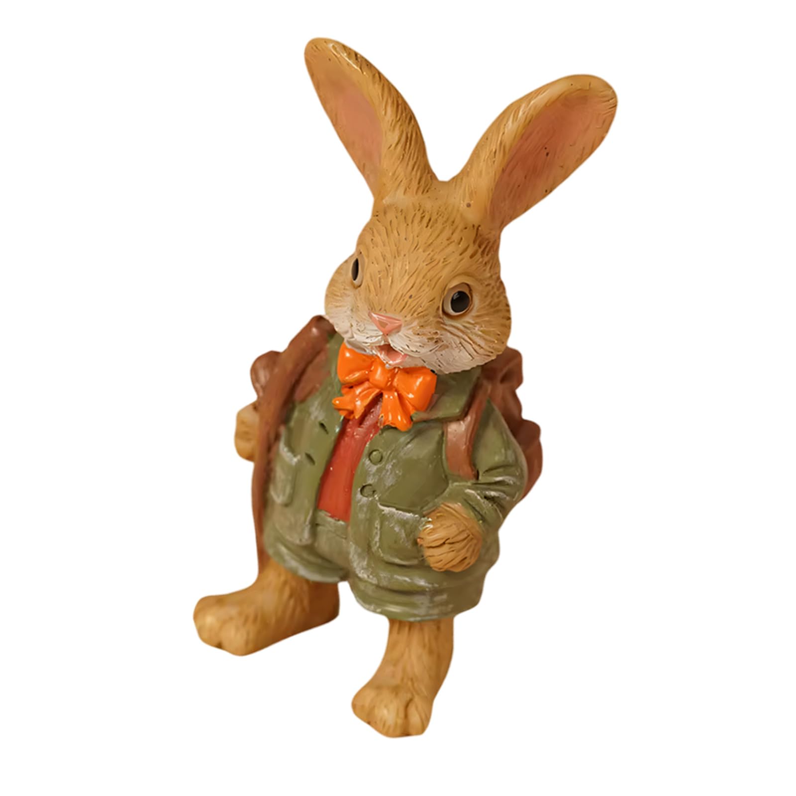 Piceioep Miniature Rabbits Figurine Easters Bunnies Rabbits Miniature Fairys Garden Decors Cake Toppers Decors Landscape Ornament Figurines