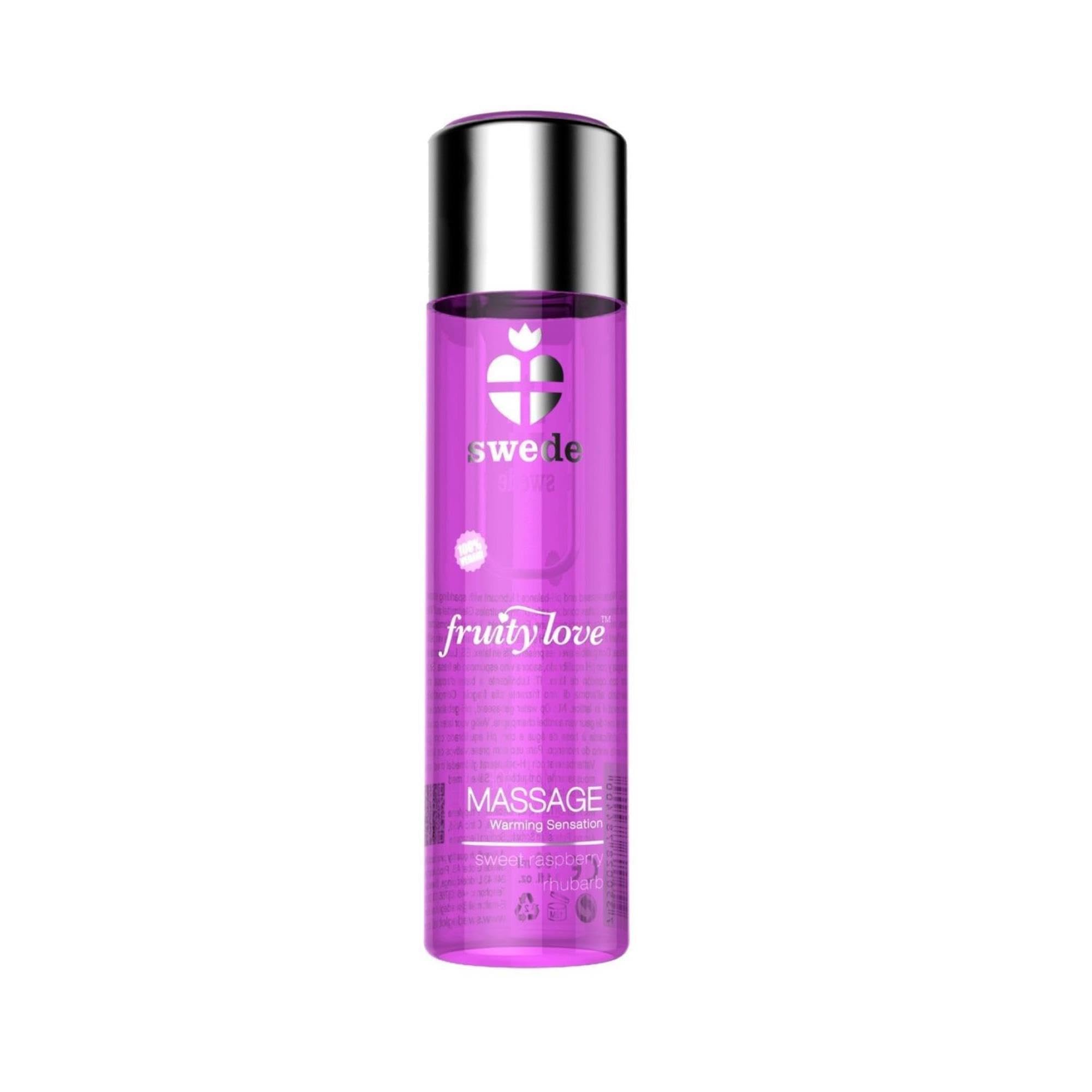 Swede Fruity Love Warming Flavoured Massage Lotion 120 ml - Clear