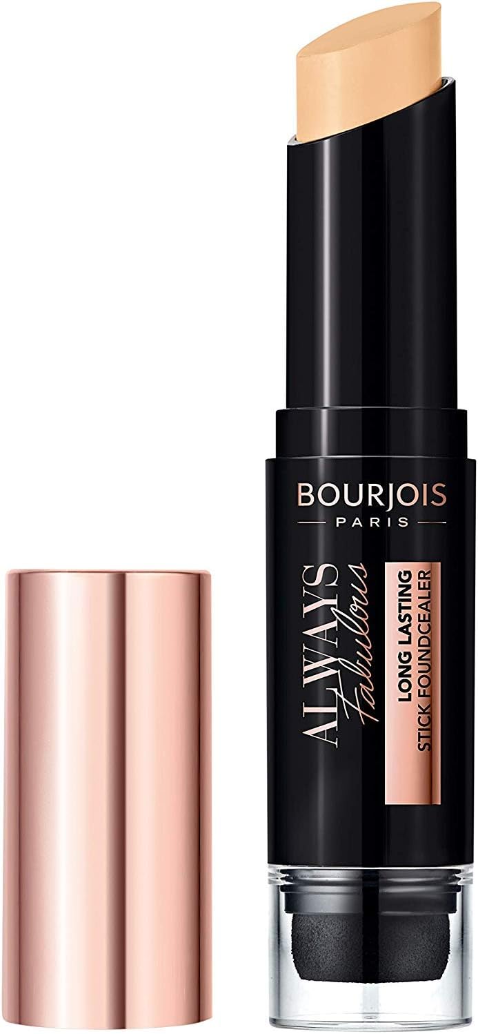 2 x Bourjois Always Fabulous Long Lasting Stick Foundcealer - 110 Light Vanilla, 7.3g