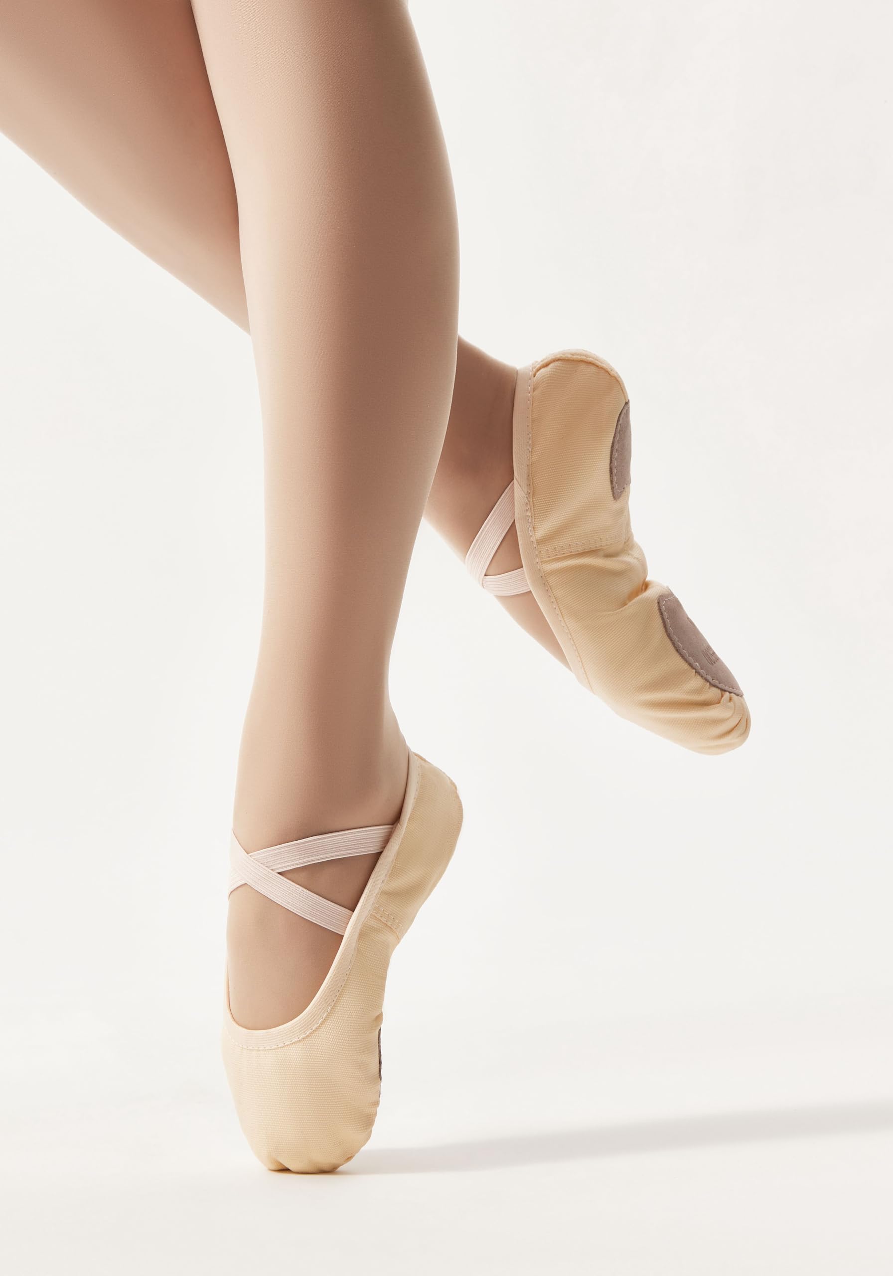 SANGEESON Ballet Shoes Women Canvas Dance Slippers