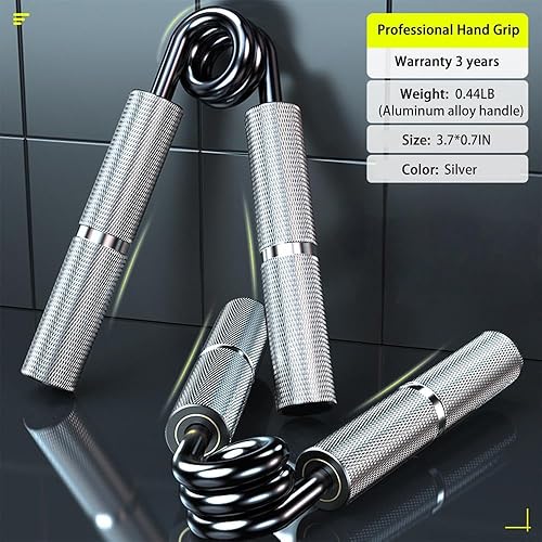 Miniatura 11 de Black Metal Grip Strength Trainer,Hand Grips Kit (11Pack),No Slip Hand Extension Exerciser,Wrist Forearm Strengthener with Grip Tape for Strength