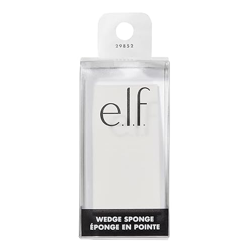 Miniatura 2 de e.l.f. Esponja de maquillaje de cuña, esponja lavable y reutilizable para aplicar maquillaje facial impecablemente, ideal para polvo, crema y